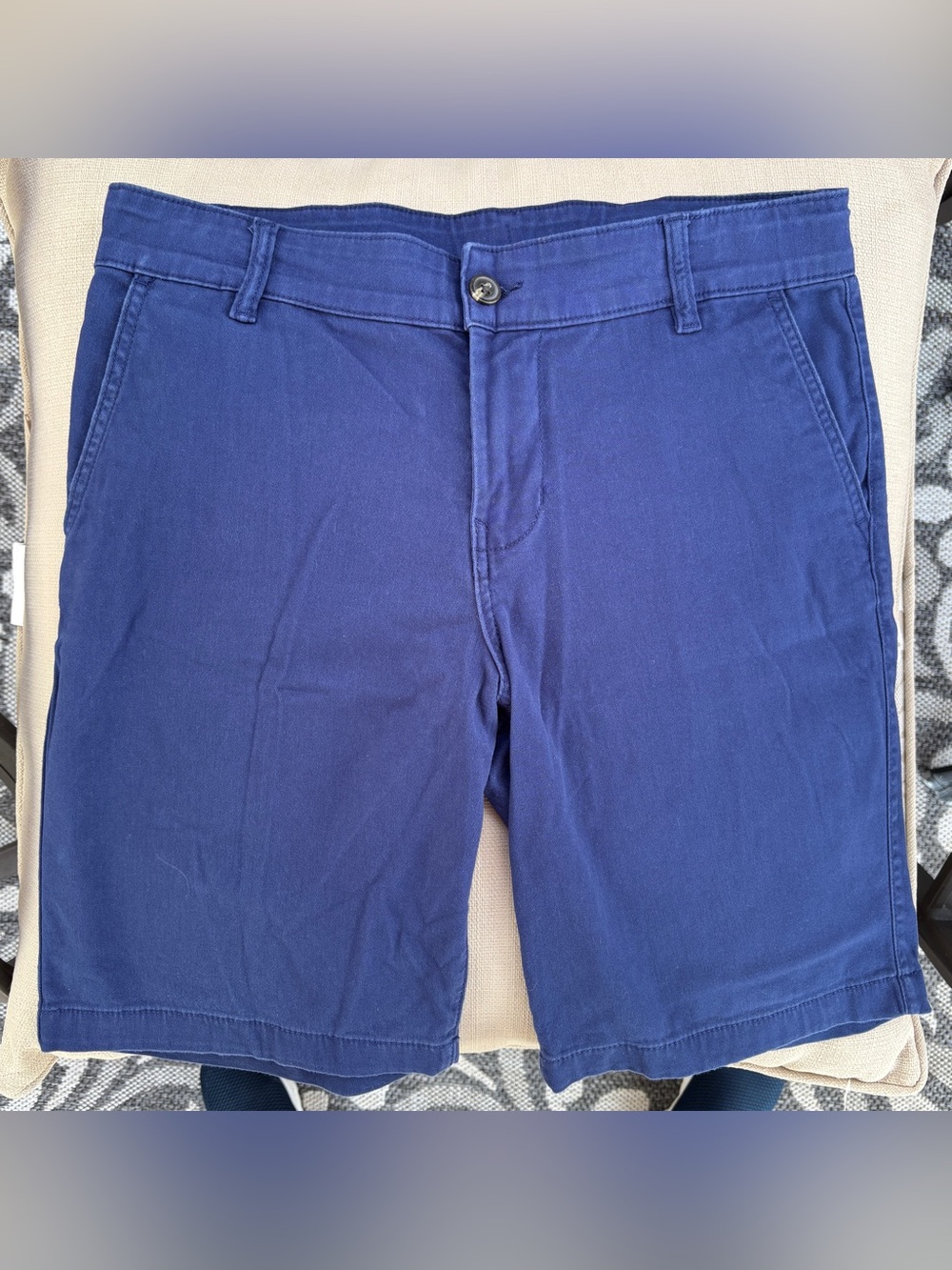 Thereabouts Boys adjustable waist blue chino shorts size 18